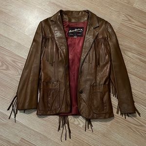 Vintage fringe jacket size 8